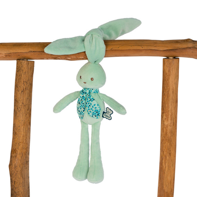 Мягкая игрушка Kaloo "Кролик", серия "Lapinoo", аква, маленький, 25 см