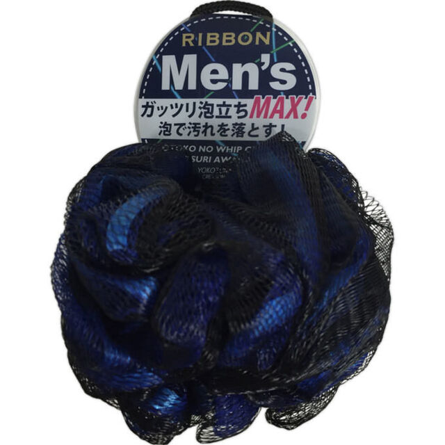 Мочалка YOKOZUNA Ribbon Ball мужская в форме шара, диаметр 12 см