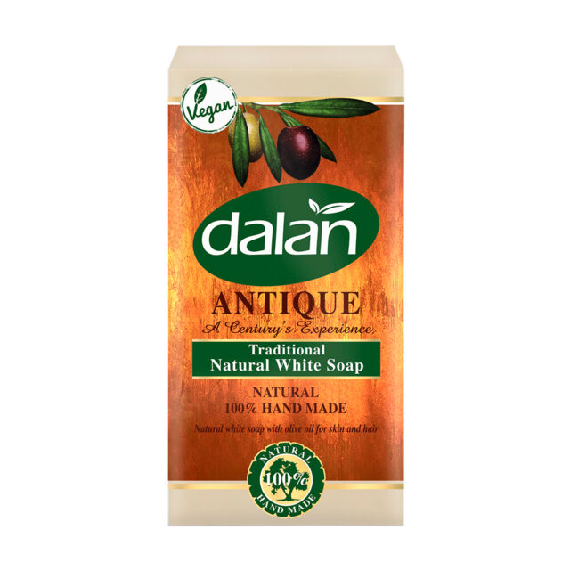 Dalan Мыло Белое натуральное ручной работы с маслом цитронеллы для увлажнения и питания кожи 900 гр (5*180 гр)
