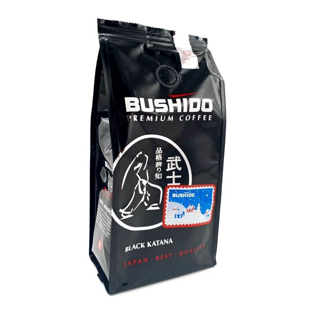 Кофе Bushido Black молотый, 227г