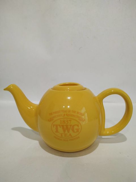 Чайник фарфоровый TWG Design Orchid Teapot in Yellow, желтый, 500 мл