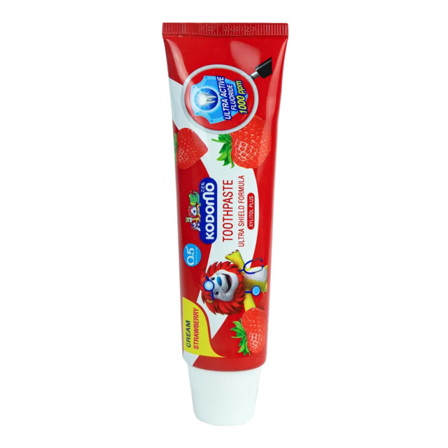 Зубная паста Lion Thailand Kodomo для детей с 6 месяцев с ароматом клубники