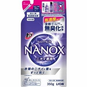 Гель для стирки "TOP Super NANOX" (концентрат для контроля за неприятными запахами) 350 г, мягкая упаковка