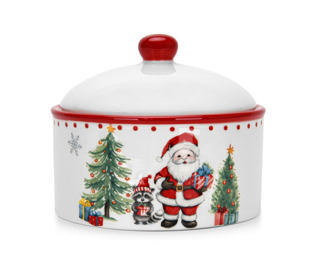 0359 FISSMAN Банка для хранения 15х13см (доломит)