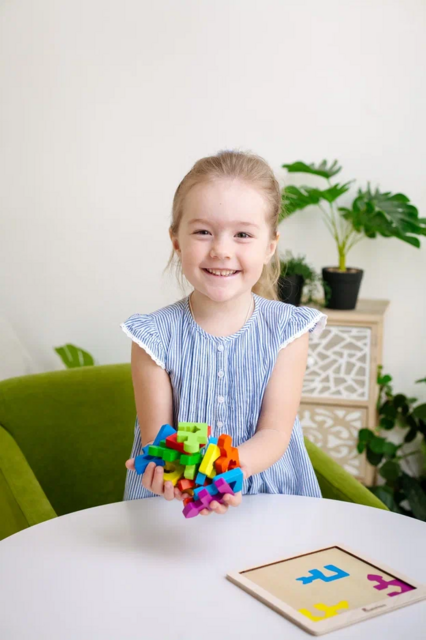 Сортер Хвостики-замочки, развивающая игрушка для детей, арт. СОР78