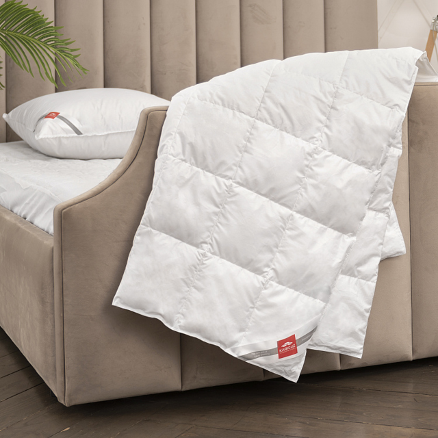 Одеяло стеганое легкое Kariguz «Pure Down/Чистый Пух», 70 г/м2, 150х200 см