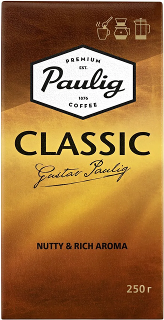 Кофе молотый Paulig Classic, 250 гр