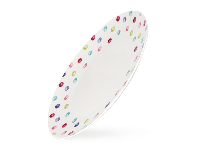 3983 FISSMAN Тарелка AQUARELLE 27см (костяной фарфор)