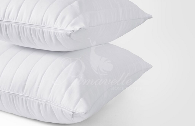 Чехол на подушку стеганый на молнии