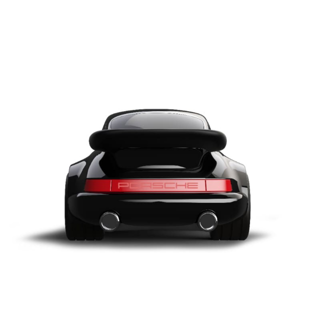 Игрушечная гоночная машинка Baghera Porsche 911, черная