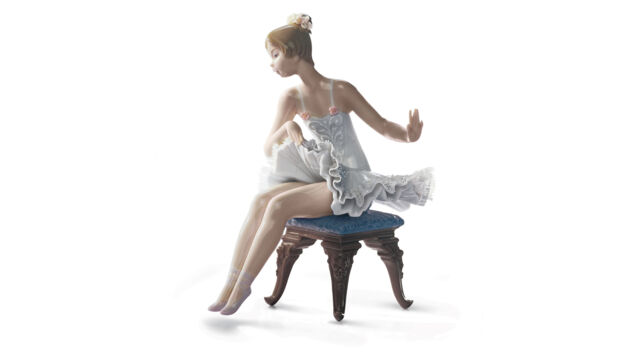 Фигурка Lladro Антракт 12x15 см, фарфор