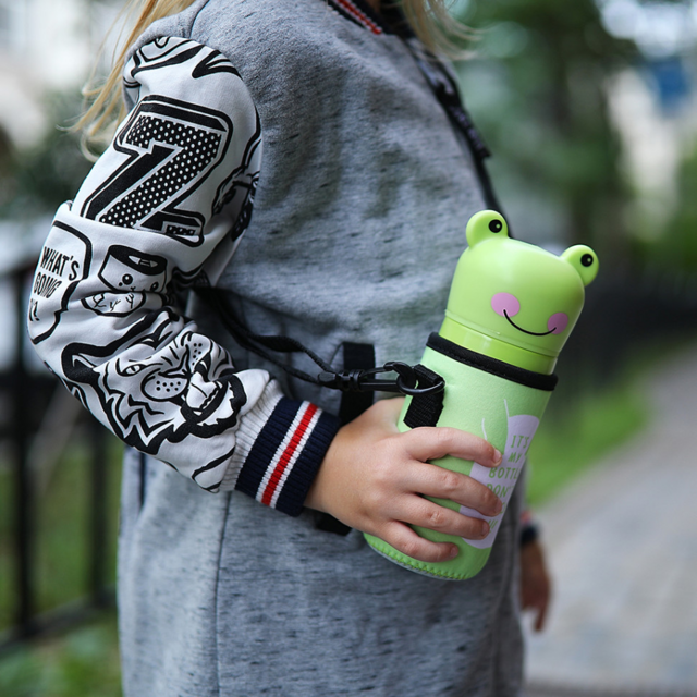 9733 FISSMAN Термос ЛЯГУШКА 200 мл (нерж. сталь)