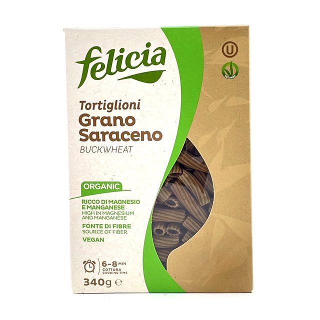 Паста Felicia Тортильони из гречихи, 340г