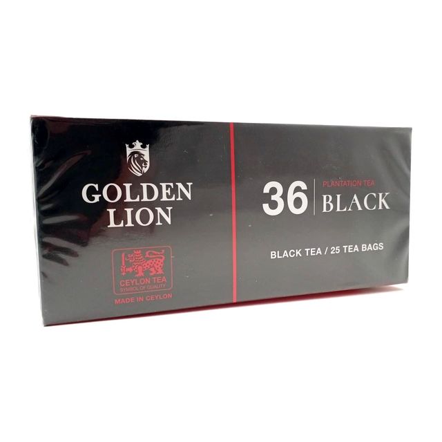 Чай Golden Lion черный, 25 пакетиков