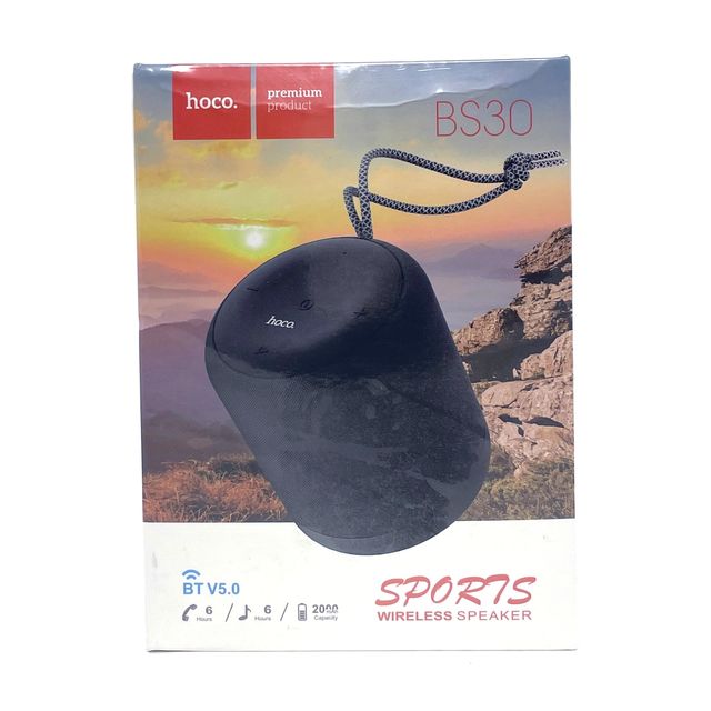 Bluetooth колонка HOCO BS30 New Moon Sports BT 5.0, 5W, AUX/microSD (черная)