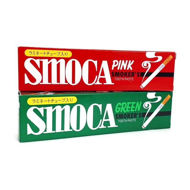 Зубная паста Smoca Green  для курящих со вкусом мяты и эвкалипта, 120гр