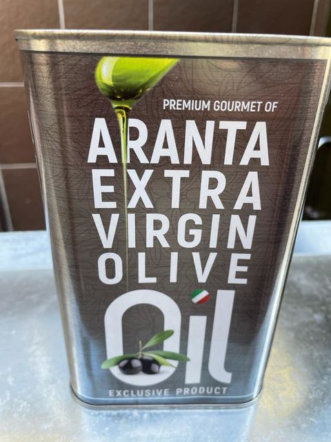 Масло оливковое нерафинированное Aranta Extra Virgin, 1 литр
