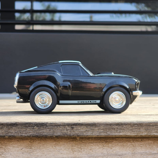 Игрушечная гоночная машинка Baghera Ford Mustang, черная