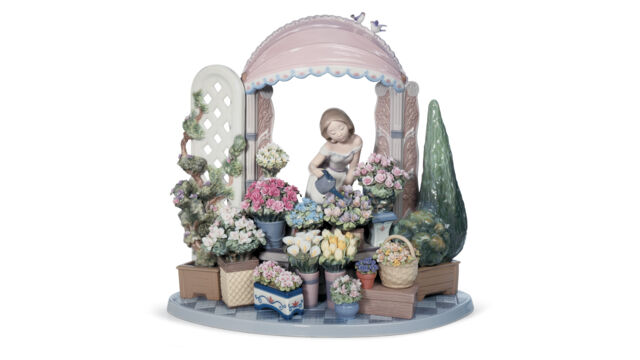 Фигурка Lladro Романтические чувства 32х30 см, фарфор