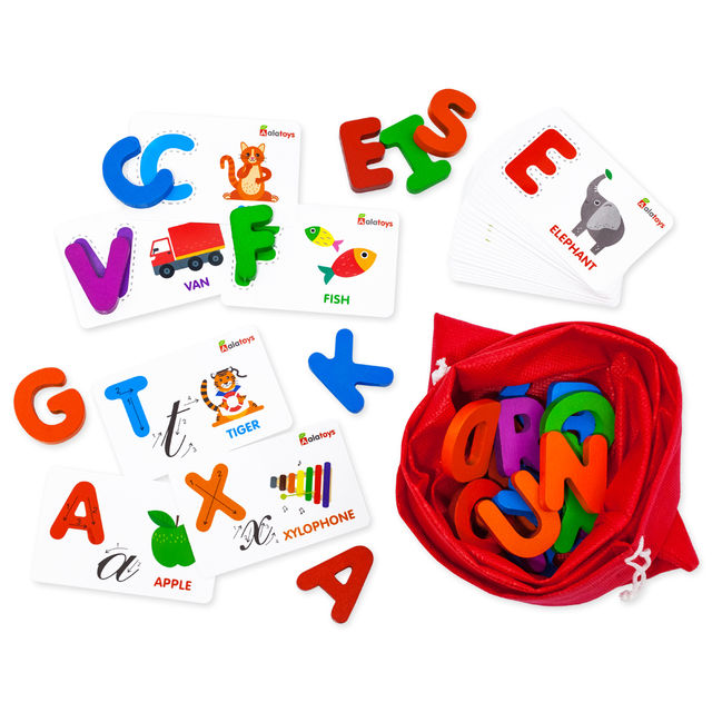 Головоломка интерактивная азбука Английские буквы и слова, развивающая игрушка для детей, арт. АИ09