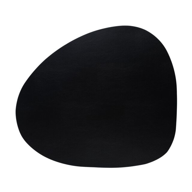 SKIN02003-1 charcoal black подстановочная салфетка фигурная 37х44см