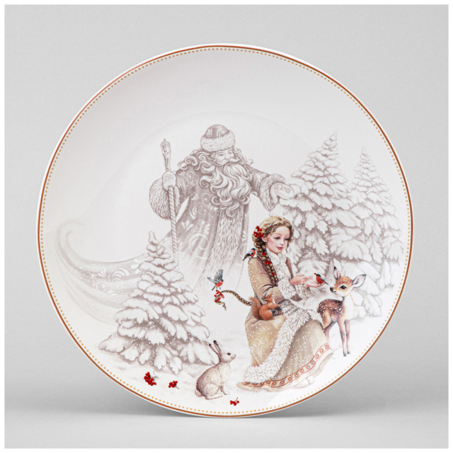 ТАРЕЛКА ЗАКУСОЧНАЯ LEFARD "МОРОЗКО" 20,5 СМ