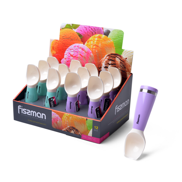 7667 FISSMAN Ложка для мороженого пластиковая 16см