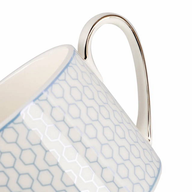 3638 FISSMAN Чашка 270мл с блюдцем (фарфор)