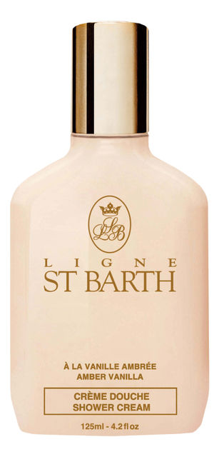 Крем для душа с экстрактом янтарной ванили Ligne St Barth Amber Vanilla Shower Cream, 125 мл