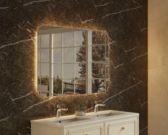 Зеркало с подсветкой Eternal Aura 110 прямоугольное, AEA11075M