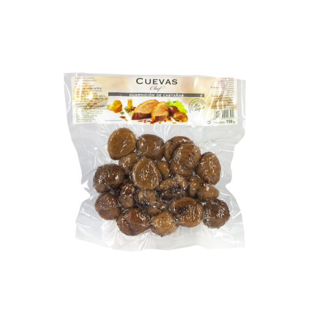 Гарнир из каштанов Cuevas chestnut garnish, display with 12 bags, 150 г
