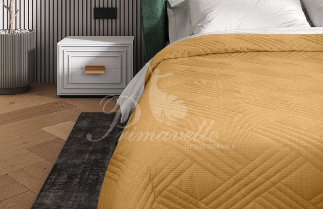 Покрывало Velvet бежево-песочный