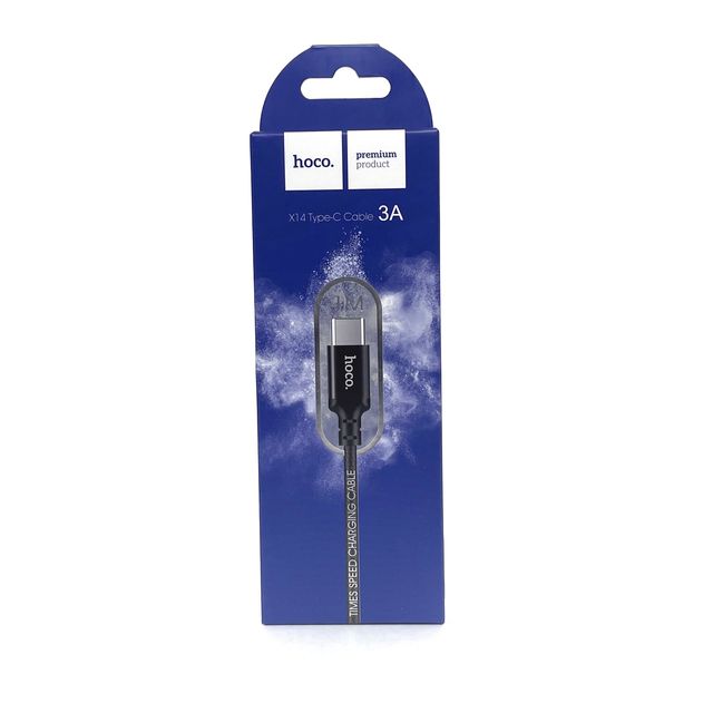 USB кабель HOCO X14 Times Speed Type-C, 1м, TPE (черный)