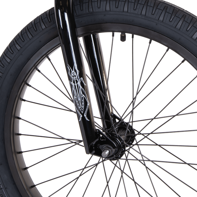 Велосипед BMX Grasshoper 20" оранжево-черный  2022