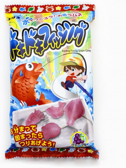 Конфеты жевательные Coris «Сделай сам – Рыбалка», Япония