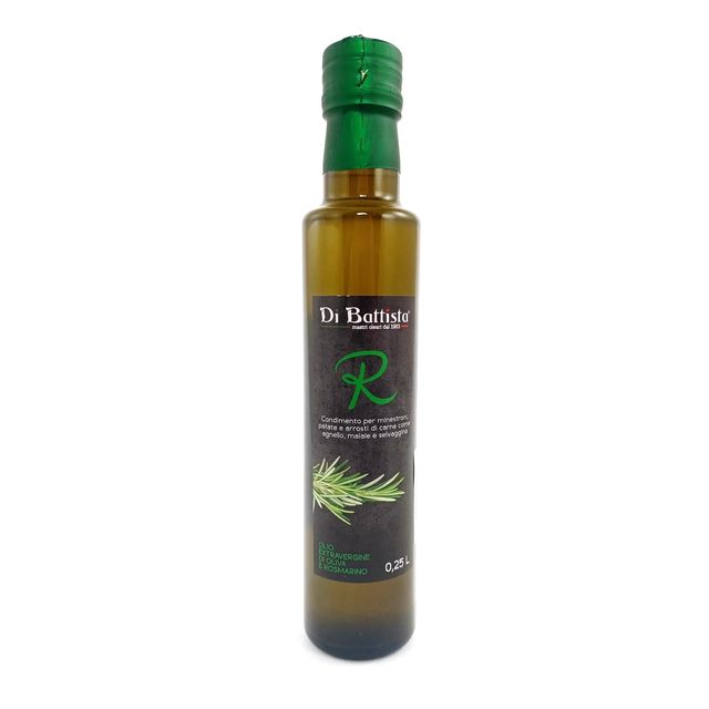 Оливковое масло Di Battista Oli первого холодного отжима с розмарином, 250мл
