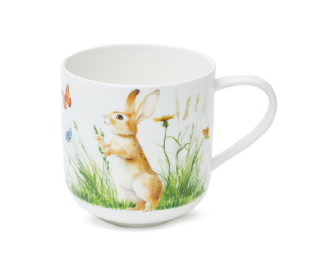 13724 FISSMAN Кружка RABBIT 380мл (фарфор)