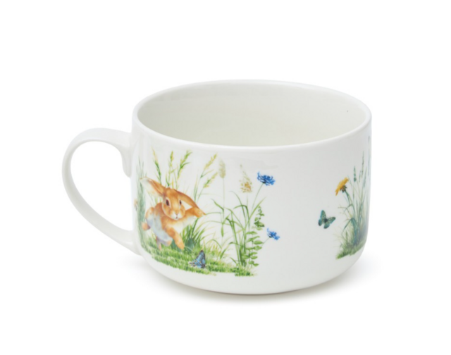 13723 FISSMAN Кружка RABBIT 700мл (фарфор)