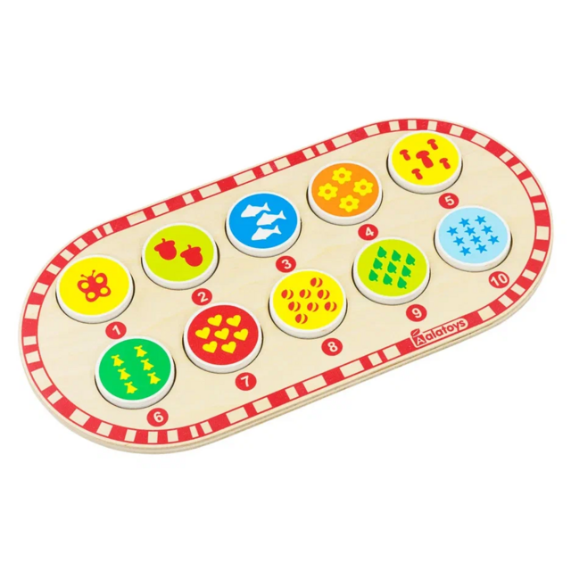 Пазлы Цифры, развивающая игрушка для детей, арт. ПЗЛ1502