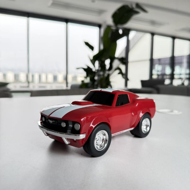 Игрушечная гоночная машинка Baghera Ford Mustang, красная