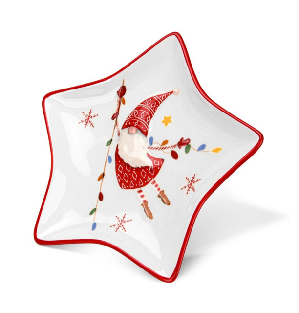 0388 FISSMAN Блюдо звезда 20,7х20см (доломит)