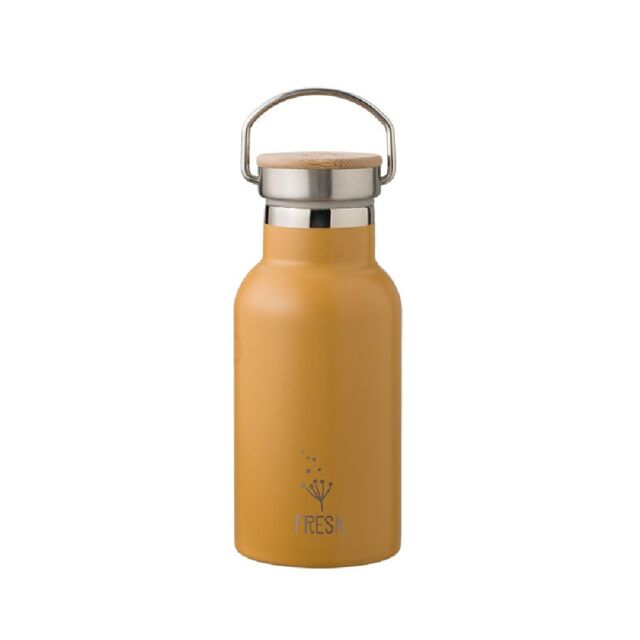 Бутылка-термос для напитков Fresk Uni, янтарное золото, 350 мл