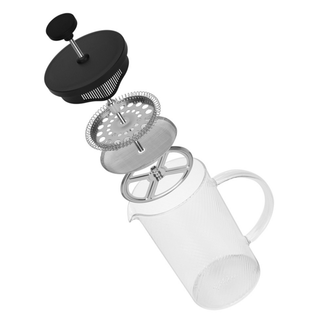 9168 FISSMAN Френч-пресс 1000мл (стеклянная колба)