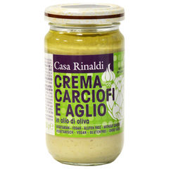 Крем-паста Casa Rinaldi из артишоков и чеснока в оливковом масле, 180г