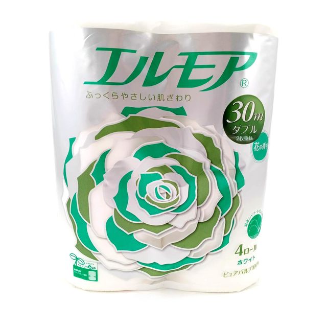 Туалетная бумага  Kami Shodj ароматизированная двухслойная, 30м (4 рулона)