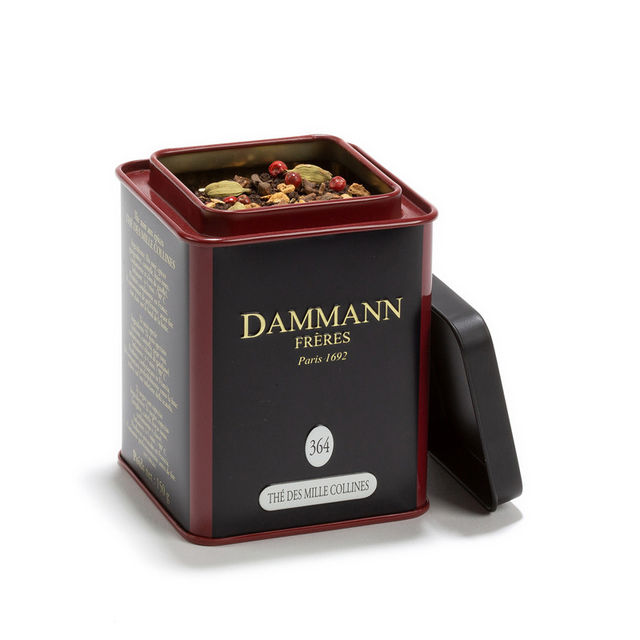 Черный чай Dammann Mille Collines / Тысяча холмов, ж/б, 100 гр