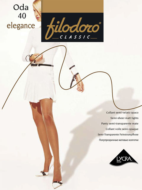 Колготки Filodoro Classic Oda Elegance, 40 den, цвет cappuccio /каппуччо/, 2 (S)
