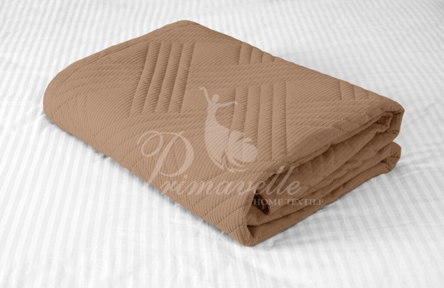 Покрывало Velvet светло-коричневый, размер 220x240