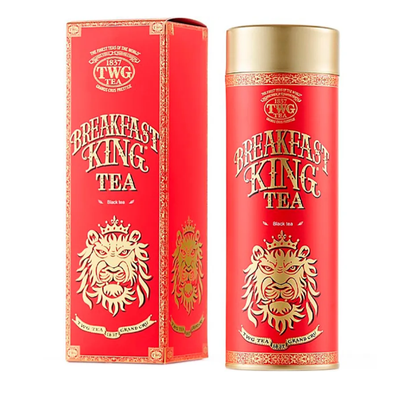 Чай черный TWG Breakfast King Tea / Королевский Завтрак, туба 130 гр