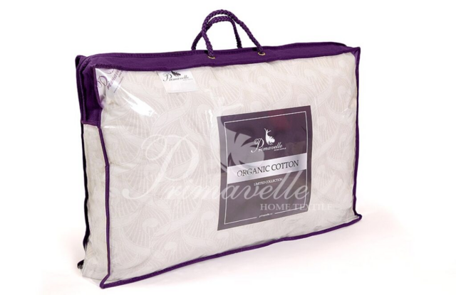 Подушка Organic Cotton светло-кофейный